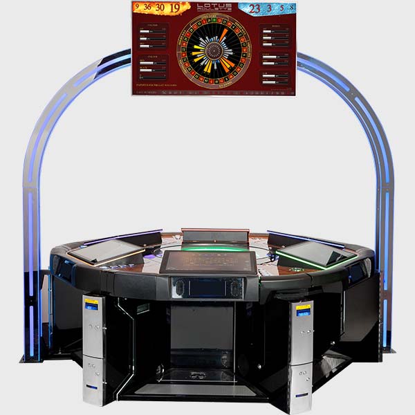 Lotus Roulette™ PRO 6 Player with Lightgate