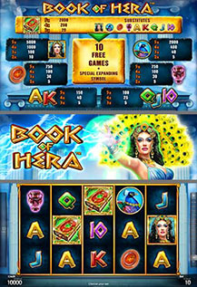 Book of Hera - game screens