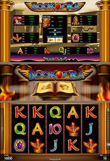 Book of Ra - game screens