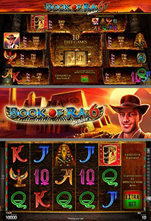 Book of Ra Deluxe 6 - game screens