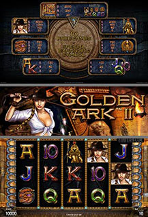 Golden Ark II - game screens