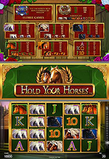 Hold Your Horses - game screens