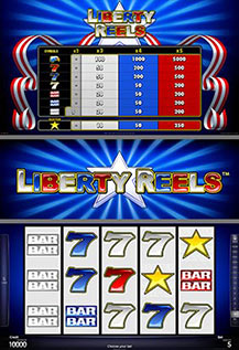 Liberty Reels - game screens