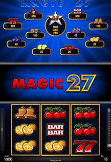 Magic 27 - game screens