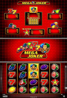 Mega Joker - game screens