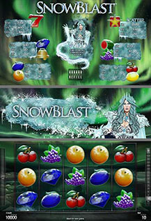 Snow Blast - game screens