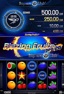 Blazing Fruits pro20 - game screens