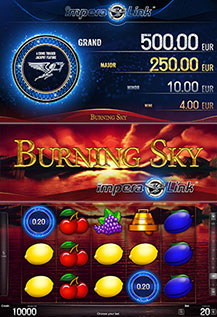 Burning Sky - game screens