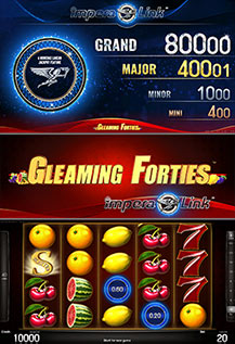 Gleaming Forties - game screens