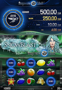 Snow Blast - game screens