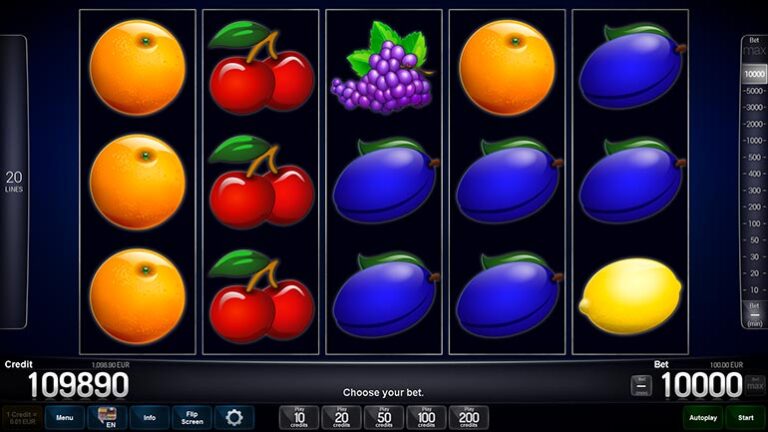 Blazing Fruits™ pro 20 reels