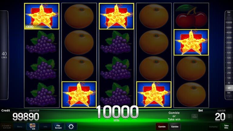 Blazing Fruits™ pro 40 scatter win