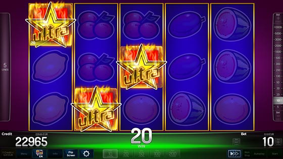 Sizzling Hot ultra - ultra feature