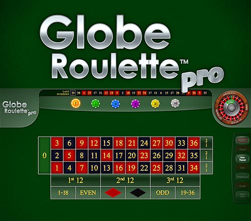 Globe Roulette™ Pro table